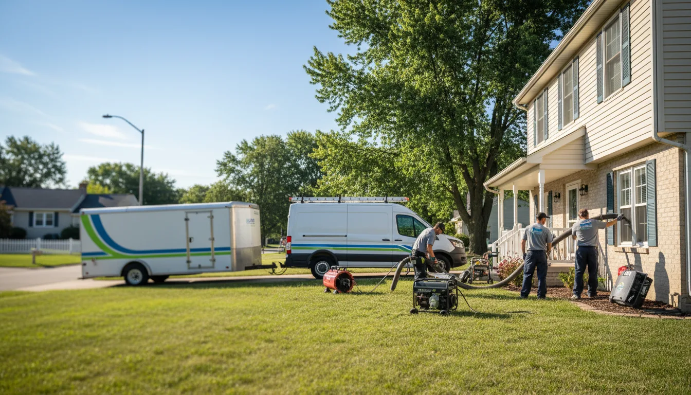 Flooded Basement Restoration And Cleanup With Repair in Cambridge, IA near me